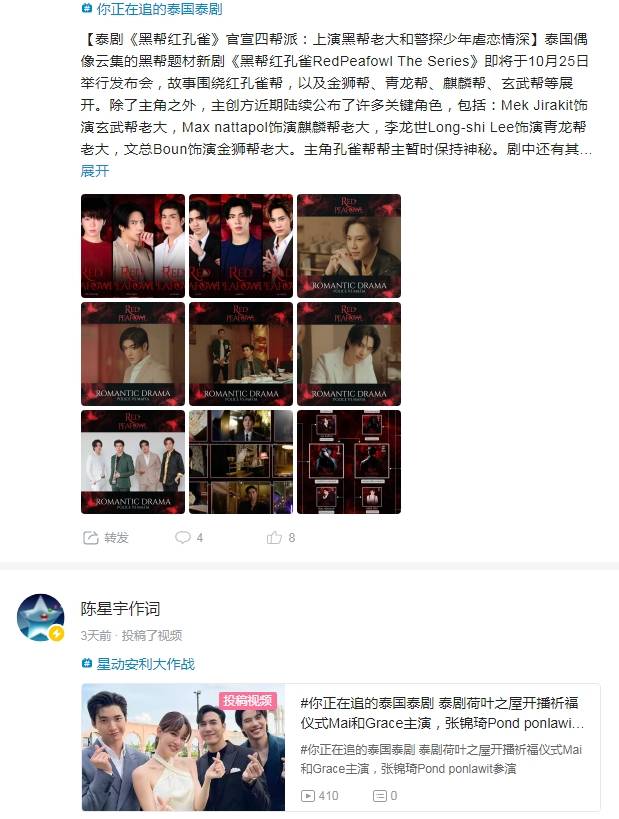 泰国娱乐新闻周报10月13日到10月19日（泰国文化评论人陈星宇分享最新泰剧资讯-第24张图片-太平洋在线下载