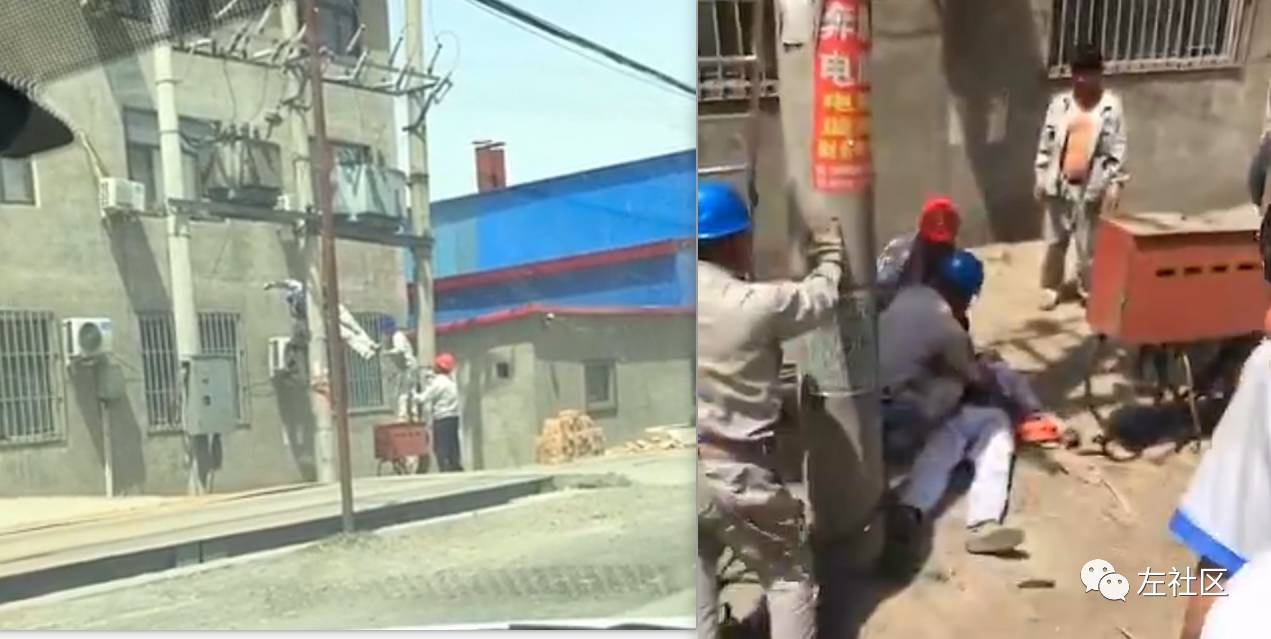 玩手机时触电身亡资讯小狗触电身亡男子守2小时提醒路人