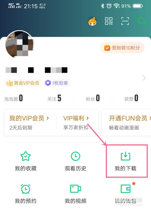 爱奇艺客户端如何签到爱奇艺客户端如何下载视频-第2张图片-太平洋在线下载