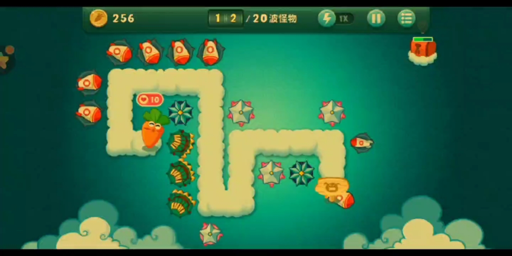 保卫萝卜1无敌版苹果版999999钻999999金币植物大战僵尸